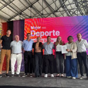 El Gobierno de Venado Tuerto firmó convenio de adhesión al programa “Mejor con Deporte”