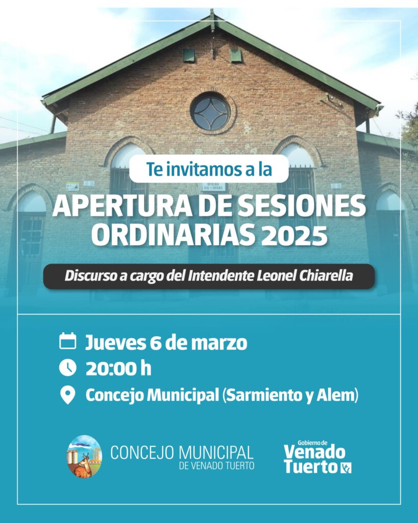 Chiarella abre el periodo ordinario en el Concejo con importantes anuncios
