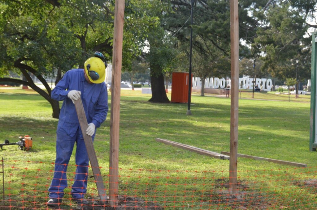 Comienzan las obras de renovación integral de la plaza San Martín