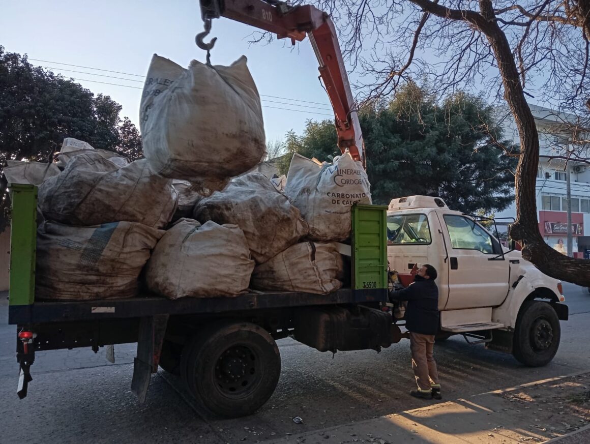 Recolección de residuos verdes y de obra-Zona 4