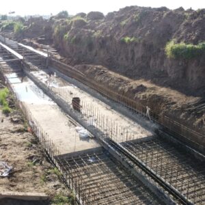 Avanzan las obras sobre Comandante Espora en el marco del proyecto de la Circunvalación