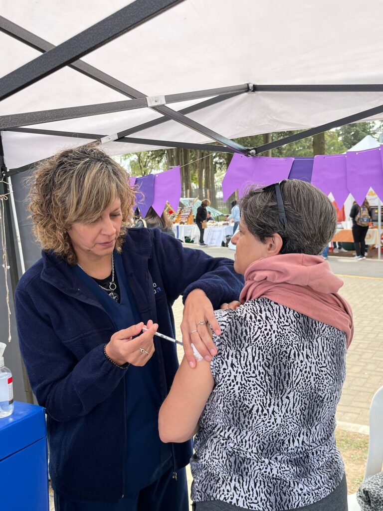 “Venite al Parque” celebró el Día Mundial de la Salud con vacunación y actividades de concientización