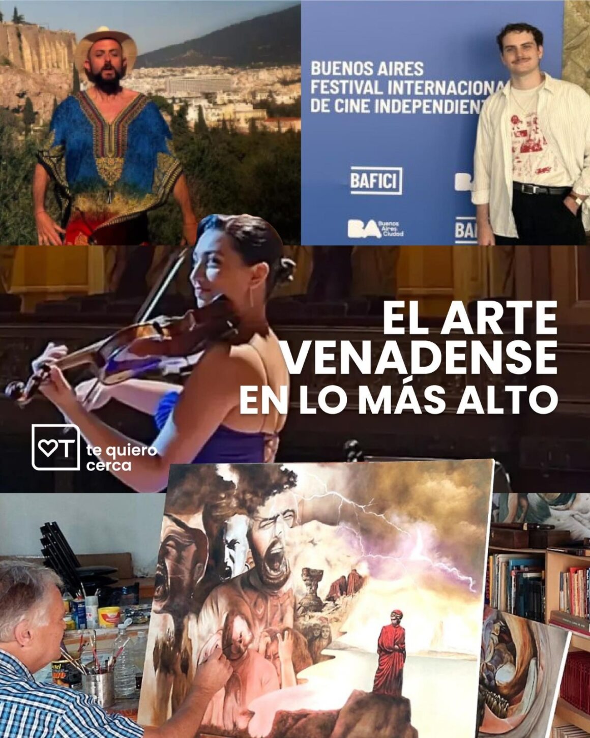 Una muestra del talento local: el Arte venadense, en lo más alto