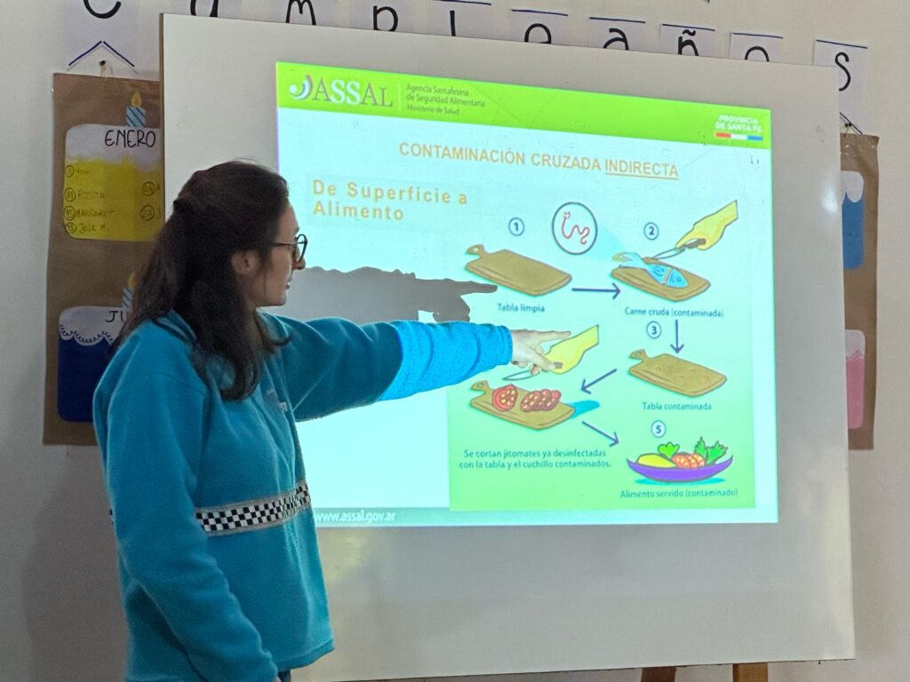 Curso de Manipulación Segura de Alimentos para personal del Hogar Pablo VI