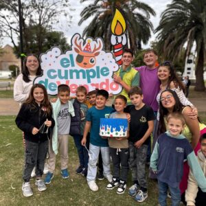 Festejos en plaza San Martín y calle Belgrano por el 141º Aniversario de Venado Tuerto