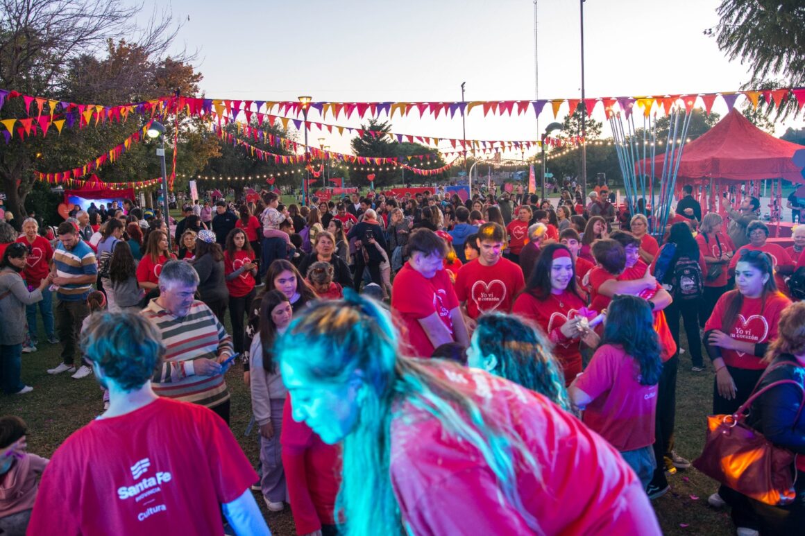 “Yo vi tu Corazón” colmó el Parque de la Niñez de Buenos Deseos