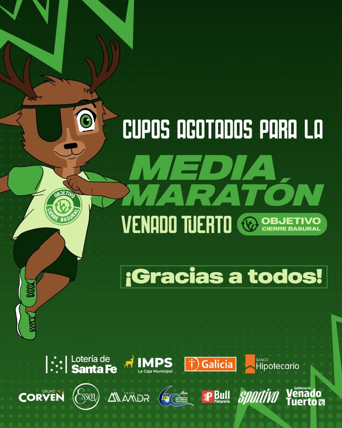 Cuenta regresiva para la Media Maratón 21k “Objetivo Cierre Basural”, con más de 700 inscriptos