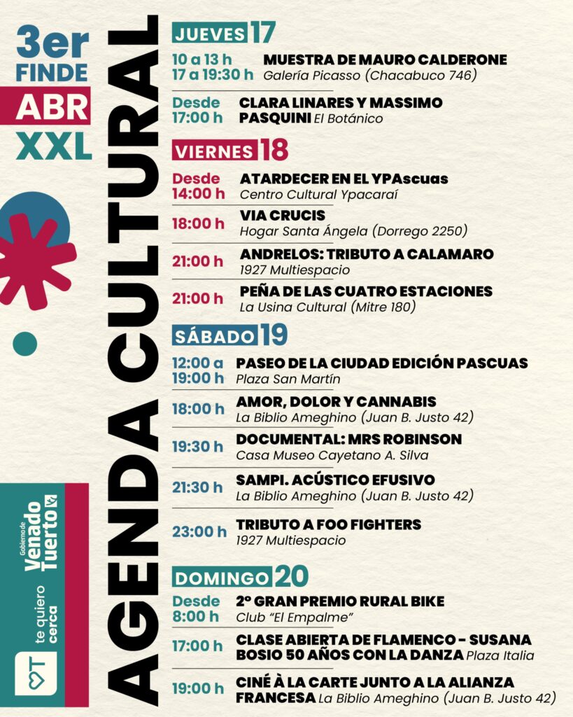 Semana Santa ofrece un fin de semana largo cargado de propuestas
