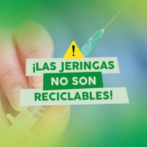 «Las jeringas no son reciclables»: Cuatro centros de salud disponibles para un destino adecuado