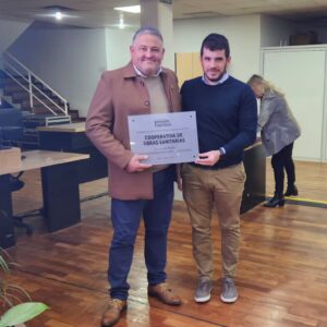 Con la presencia del intendente Chiarella, Obras Sanitarias celebró sus 60 años de vida institucional