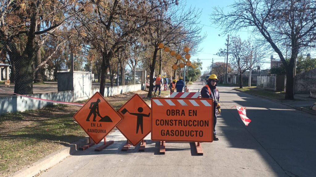Circulación reducida en calle Francia, entre Brown y Deán Funes por paso de gasoducto