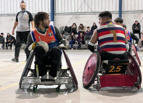 Deporte e inclusión: jornada de rugby en silla de ruedas en el Club Central Argentino