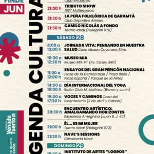Junio cierra con una agenda atravesada por el acto electoral del domingo