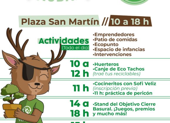 “Objetivo Cierre Basural”: Traé tus reciclables al Paseo de la Ciudad para celebrar juntos la Semana del Medio Ambiente