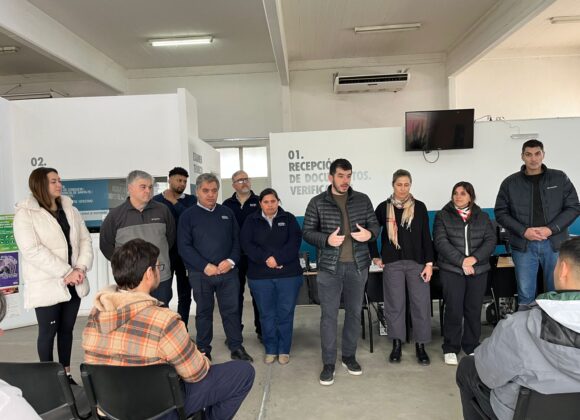Cursantes del módulo de formación en conducción segura de autoelevadores recibieron sus licencias