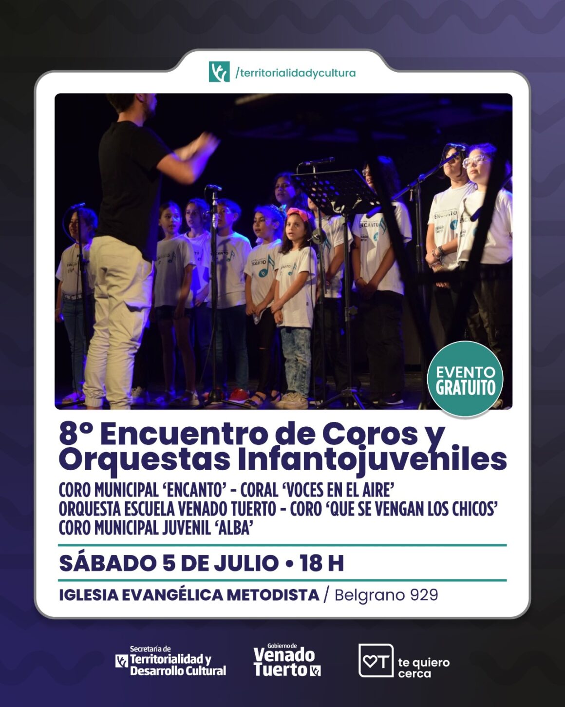 Octavo Encuentro de Coros y Orquestas Infantojuveniles