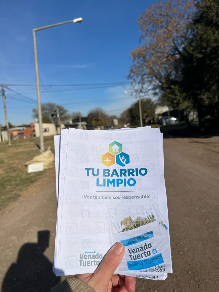 Responsabilidad ciudadana: presencia del equipo de Gestión Participativa en barrio Tiro Federal