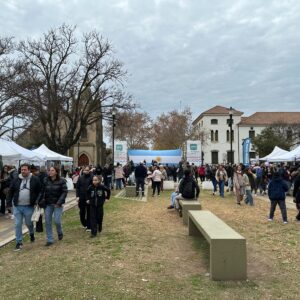 Paseo de la Ciudad teñido de celeste y blanco en el Día de la Independencia