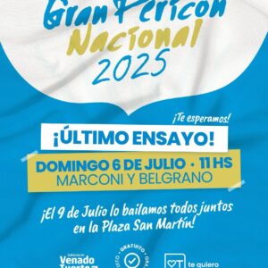 Identidad y unidad: Último ensayo del Gran Pericón Nacional en plaza San Martín