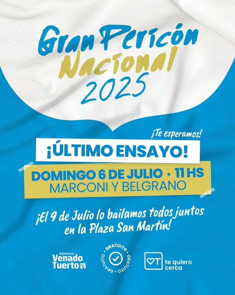 Identidad y unidad: Último ensayo del Gran Pericón Nacional en plaza San Martín