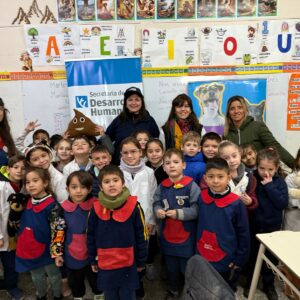 El imusca concientizó sobre cuidado responsable de animales y prevención de mordeduras en la Escuela 968