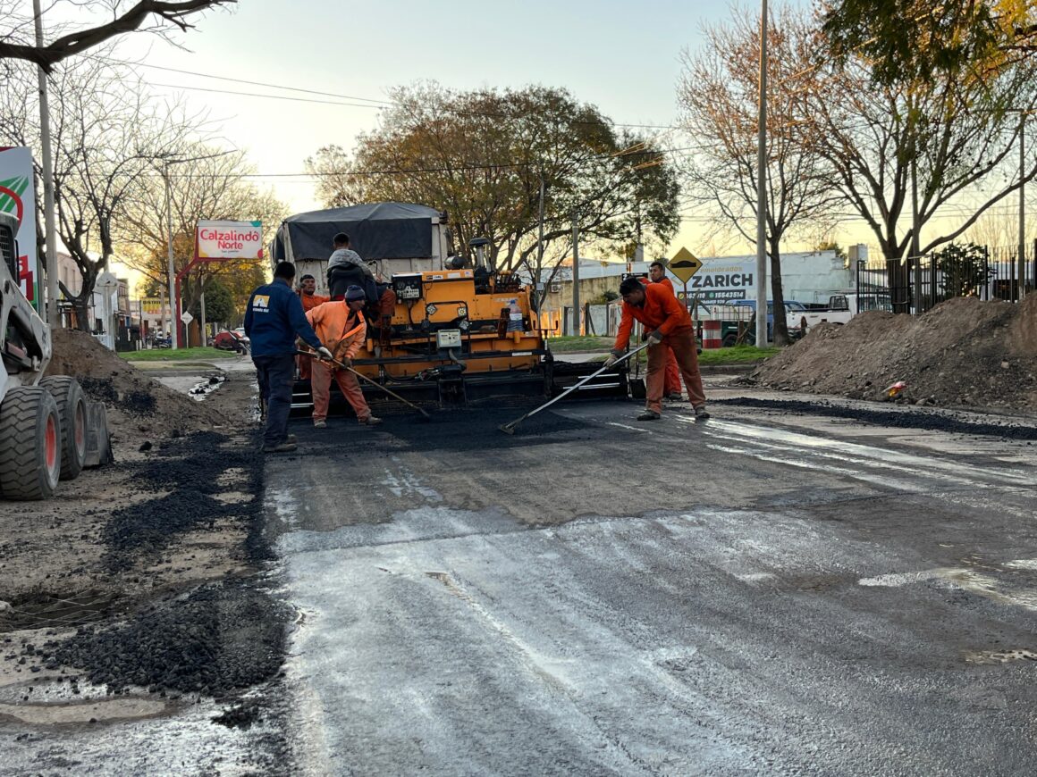 Ya está en marcha la repavimentación de tramo vital de Avenida DR. Luis Chapuis