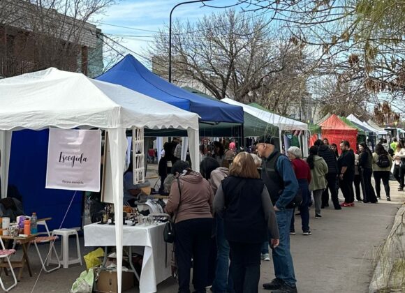 Comercios de calle Brown celebraron el Día del Amigo con un paseo especial