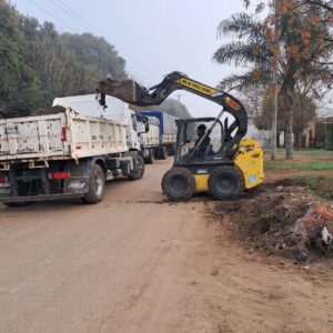 División desagües avanza con zanjeos y limpieza de cunetas