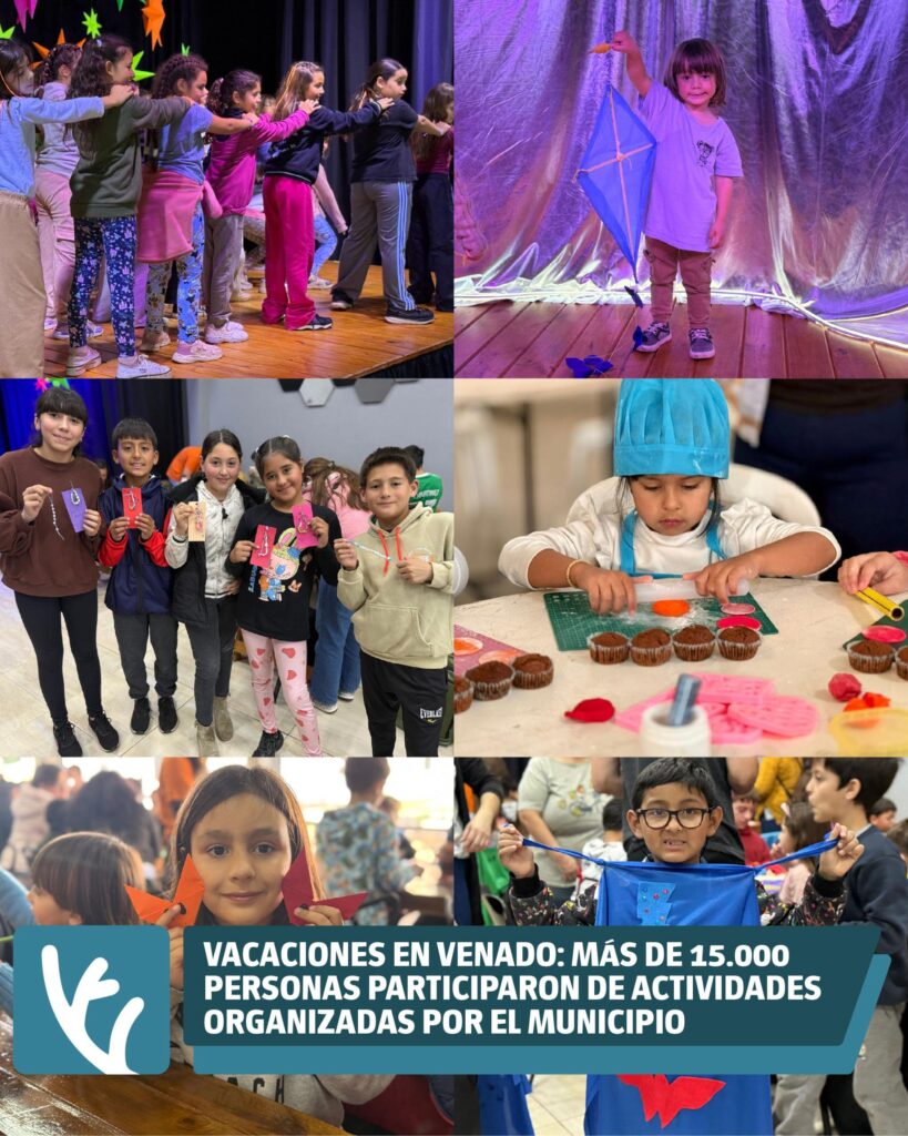 Vacaciones en Venado: más de 15.000 personas participaron de actividades organizadas por el municipio