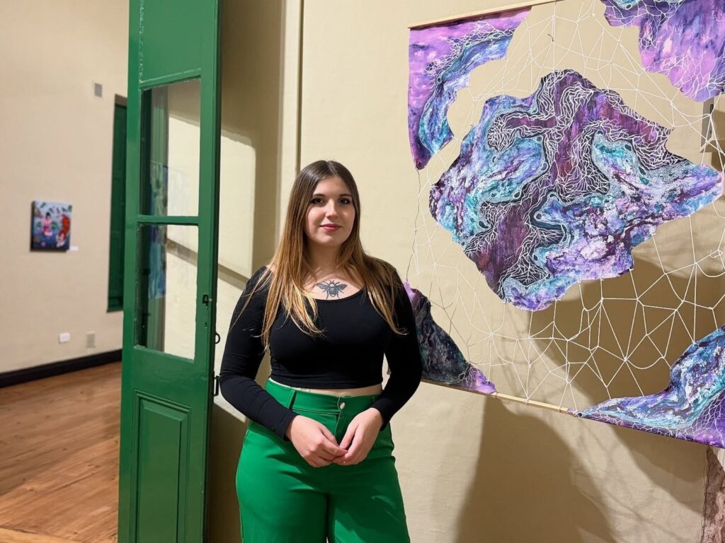 La Venadense Ana Paula canelo presentó su muestra “Itinerario Artístico” en la Casa Museo