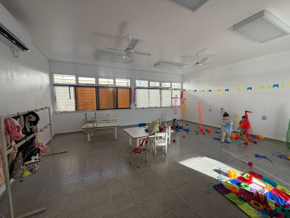 Los Jardines Materno-Infantiles municipales incorporaron tres nuevas salas