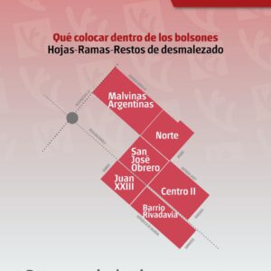 Recolección de residuos verdes Zona 2, domingo 13 de julio