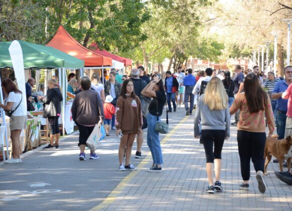 La feria dominguera vuelve al Parque Municipal General Belgrano