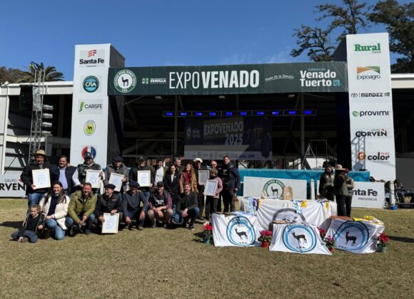 La diputada Galnares, presente en ExpoVenado y apoyando a los cabañeros ovinos en la Capital Provincial del Hampshire Down