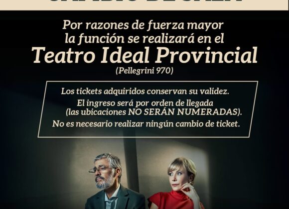 La obra de teatro “El hombre inesperado”, se traslada al Teatro Ideal