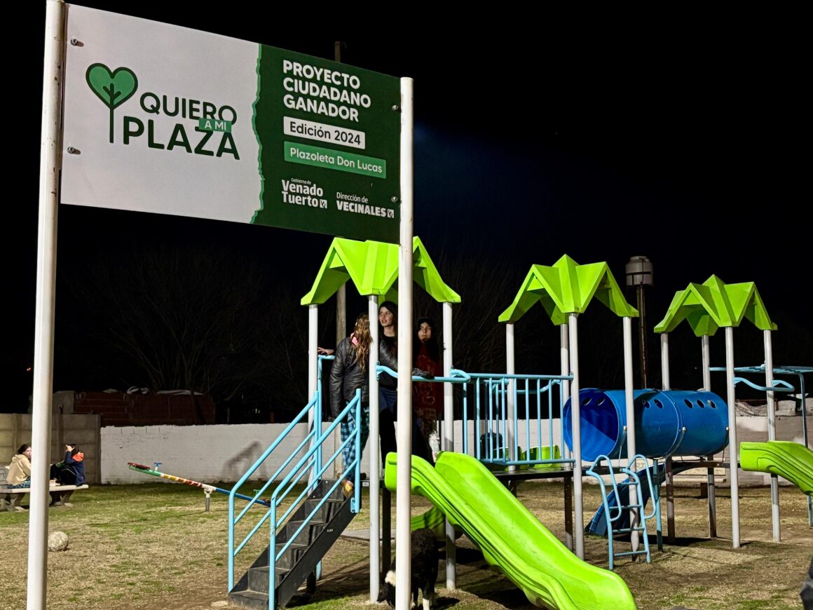 Luz, seguridad y nuevo diseño: La plazoleta Don Lucas ya está renovada en barrio Iturbide
