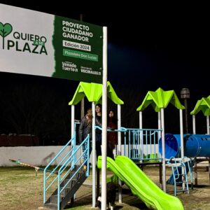 Luz, seguridad y nuevo diseño: La plazoleta Don Lucas ya está renovada en barrio Iturbide