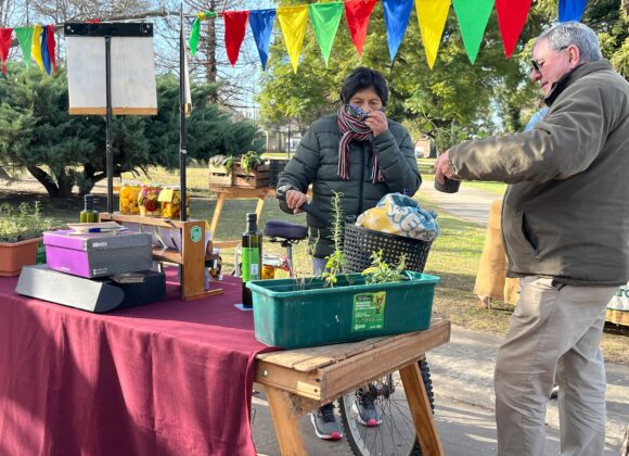 La Plaza de la Democracia vuelve a ser escenario de los “Huerteros en tu Barrio”
