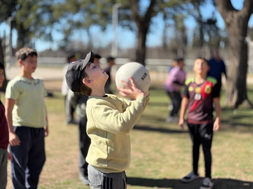 Mañana deportiva en la Colonia Municipal de Invierno