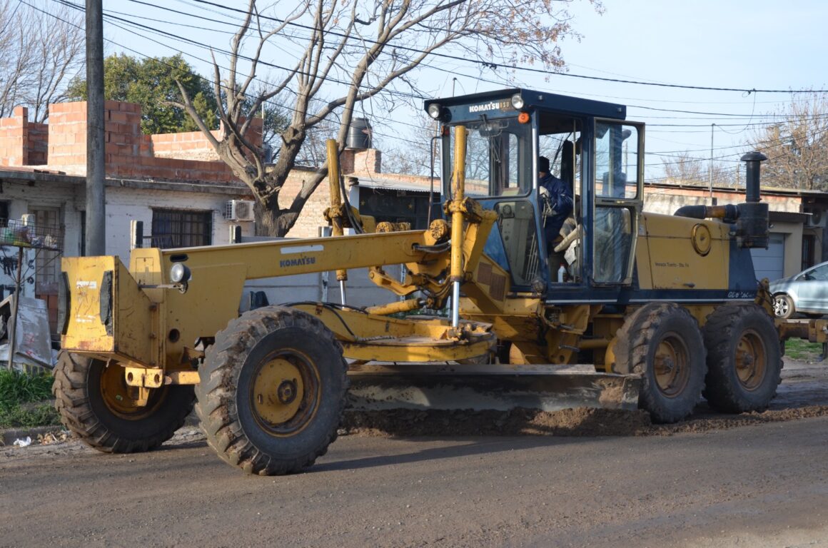 La semana transita con fuertes intervenciones en perfilado y bacheo