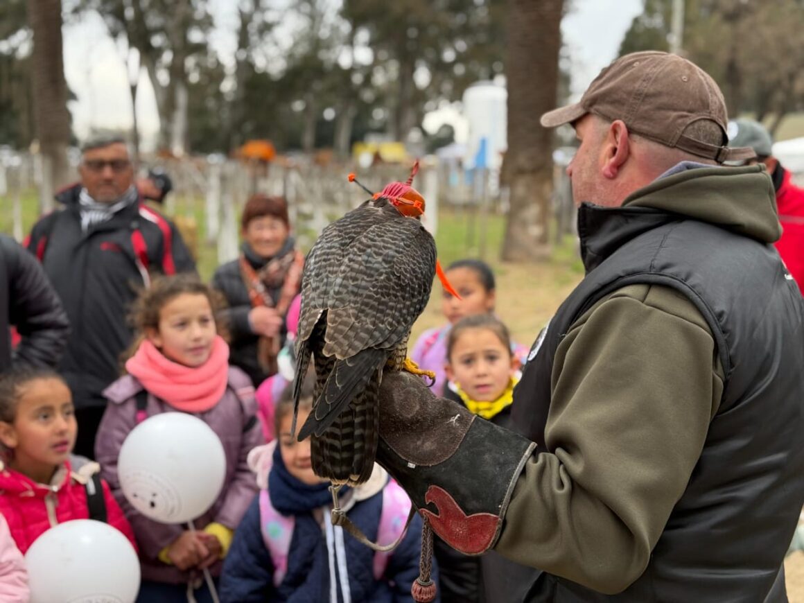 Los alumnos de la Colonia Municipal de Invierno estuvieron presentes en Expovenado