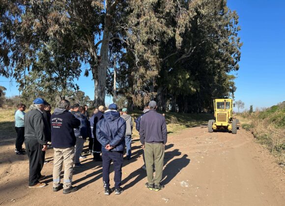Comenzaron las prácticas del curso para Operarios de Motoniveladoras para trabajadores municipales