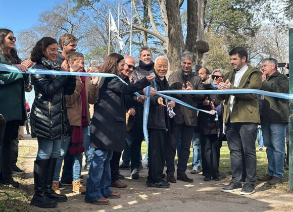Chiarella y Castagnani encabezaron el corte de cintas de ExpoVenado 2025