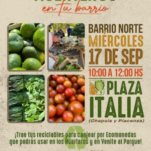 Productos de calidad: Los “Huerteros en tu Barrio” vuelven este miércoles a plaza Italia