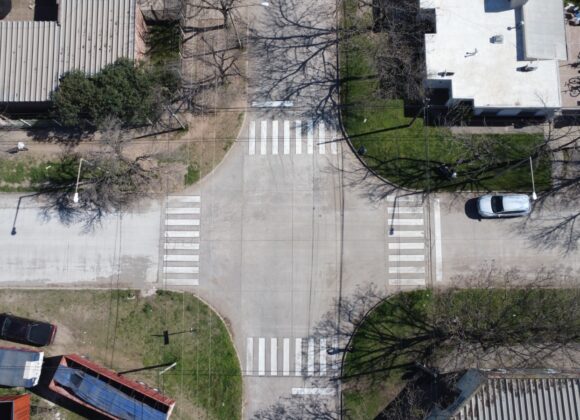 Semana de la Movilidad Sustentable: Ya son más de 120 los cruces de esquina con pintura de sendas peatonales