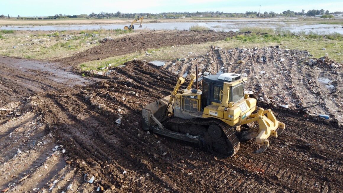 Hecho histórico: el Municipio comienza a sanear las primeras hectáreas del basural