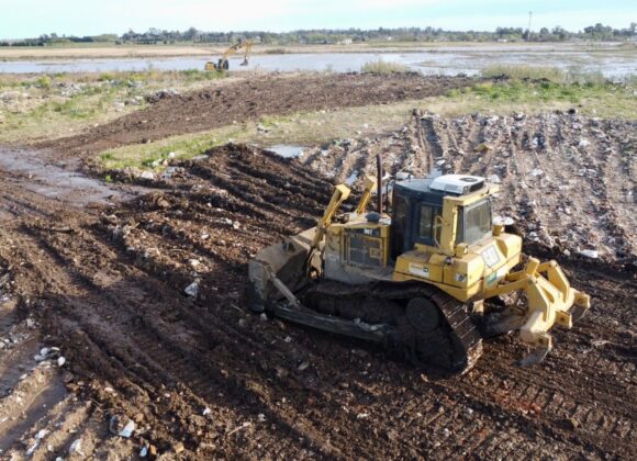 Hecho histórico: el Municipio comienza a sanear las primeras hectáreas del basural