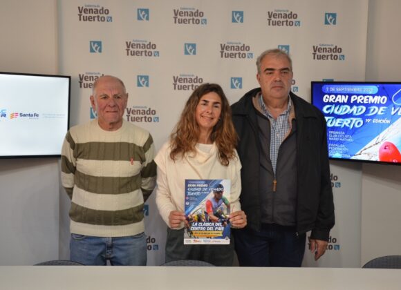 Todo preparado para el 19º Gran Premio de Ciclismo ciudad de Venado Tuerto