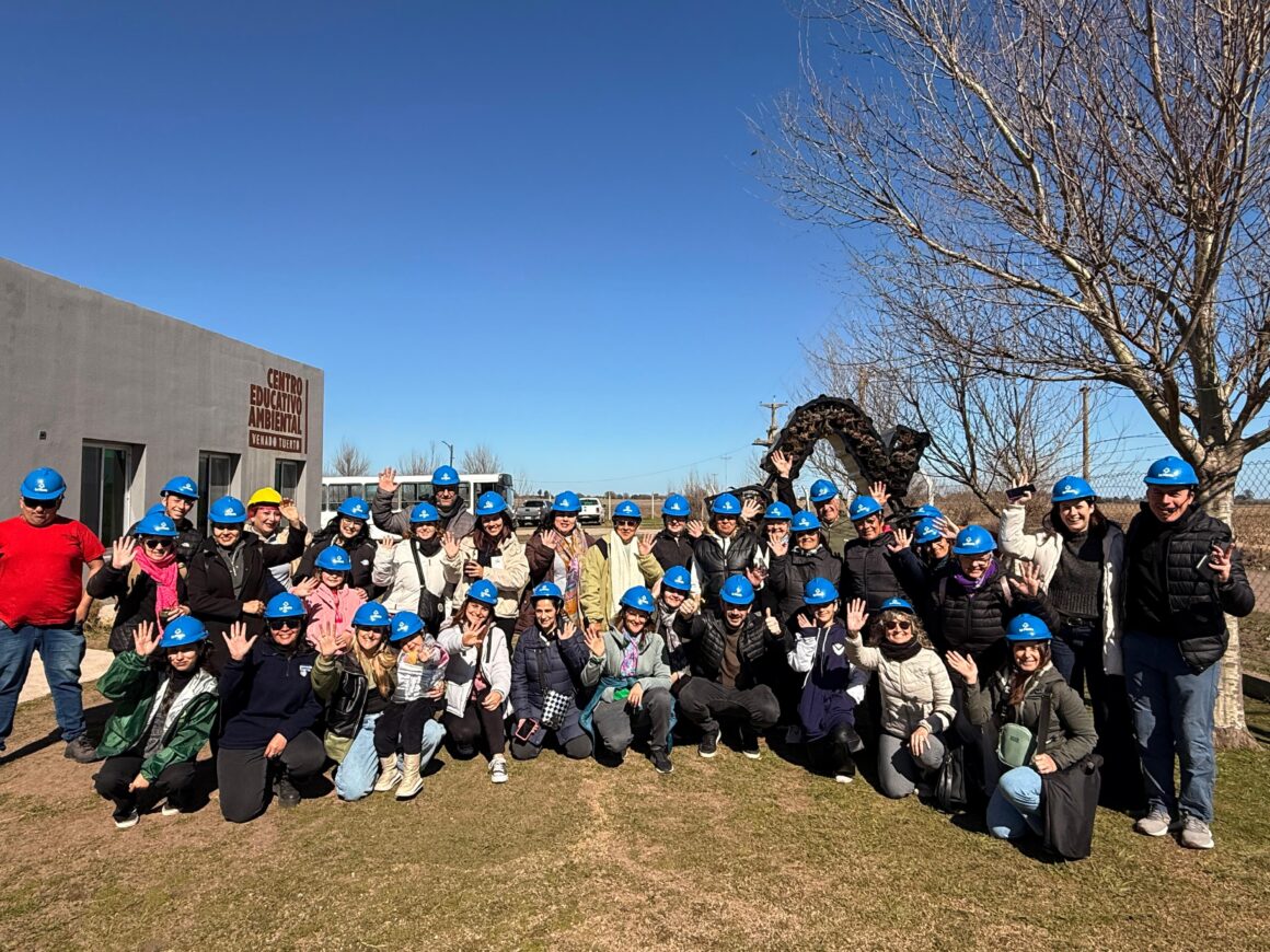 “Objetivo Cierre Basural”: emprendedores visitaron Planta de Tratamiento y Centro Educativo Ambiental