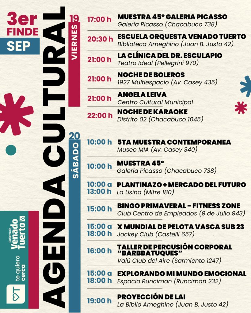 Llega la primavera para ponerle color y alegría al tercer fin de semana de septiembre